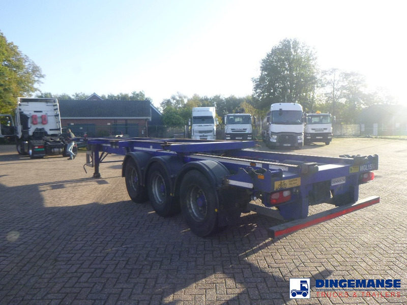 Dennison 3-axle container trailer 20-30-40-45 ft - Containerwagen/ Wechselfahrgestell LKW: das Bild 3 Dennison 3-axle container trailer 20-30-40-45 ft - Containerwagen/ Wechselfahrgestell LKW: das Bild 3