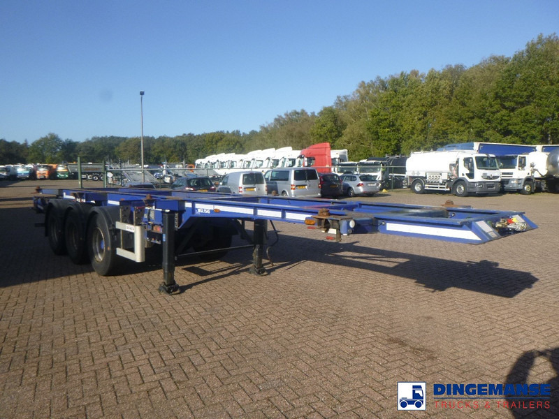 Dennison 3-axle container trailer 20-30-40-45 ft - Containerwagen/ Wechselfahrgestell LKW: das Bild 2 Dennison 3-axle container trailer 20-30-40-45 ft - Containerwagen/ Wechselfahrgestell LKW: das Bild 2