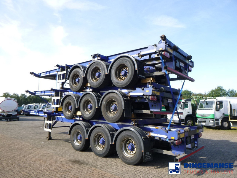 Dennison Stack - 3 x container trailer 20-30-40-45 ft - Containerwagen/ Wechselfahrgestell LKW: das Bild 3 Dennison Stack - 3 x container trailer 20-30-40-45 ft - Containerwagen/ Wechselfahrgestell LKW: das Bild 3