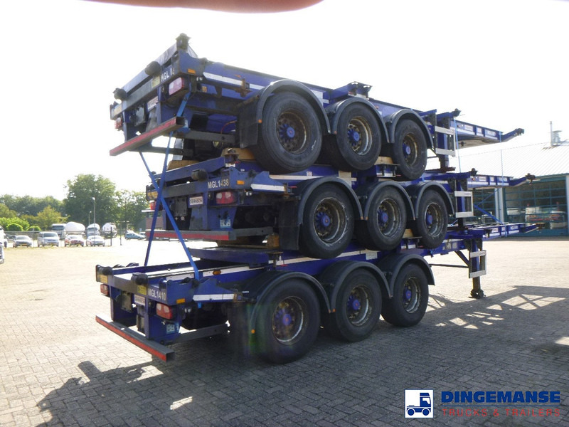 Dennison Stack - 3 x container trailer 20-30-40-45 ft - Containerwagen/ Wechselfahrgestell LKW: das Bild 4 Dennison Stack - 3 x container trailer 20-30-40-45 ft - Containerwagen/ Wechselfahrgestell LKW: das Bild 4
