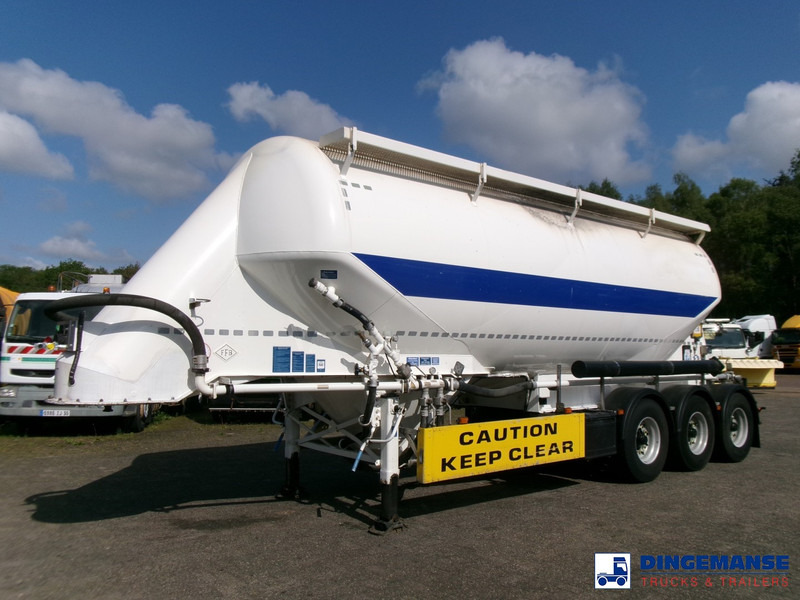 Feldbinder Powder tank alu 36 m3 / 1 comp - Tankauflieger: das Bild 1 Feldbinder Powder tank alu 36 m3 / 1 comp - Tankauflieger: das Bild 1