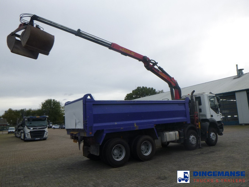 Iveco AD340T36 8x4 RHD tipper + Palfinger E120 plus + grapple - Autokran: das Bild 4 Iveco AD340T36 8x4 RHD tipper + Palfinger E120 plus + grapple - Autokran: das Bild 4