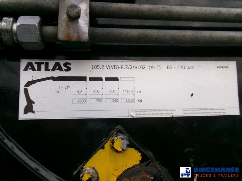 Autokran Iveco Stralis 310 6x2 Euro 6 + Atlas 105.2 crane: das Bild 15