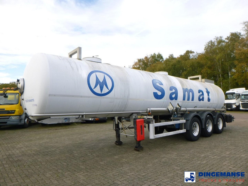 MAISONNEUVE Chemical ACID tank inox L4BH 22.4 m3 / 1 comp (caustic soda) - Tankauflieger: das Bild 1 MAISONNEUVE Chemical ACID tank inox L4BH 22.4 m3 / 1 comp (caustic soda) - Tankauflieger: das Bild 1