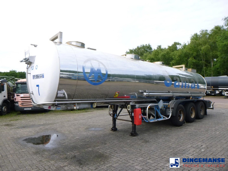 MAISONNEUVE Chemical tank inox 26 m3 / 1 comp - Tankauflieger: das Bild 1 MAISONNEUVE Chemical tank inox 26 m3 / 1 comp - Tankauflieger: das Bild 1