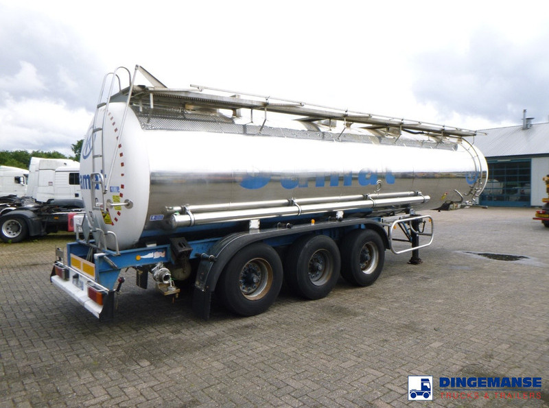 MAISONNEUVE Chemical tank inox 26 m3 / 1 comp - Tankauflieger: das Bild 4 MAISONNEUVE Chemical tank inox 26 m3 / 1 comp - Tankauflieger: das Bild 4