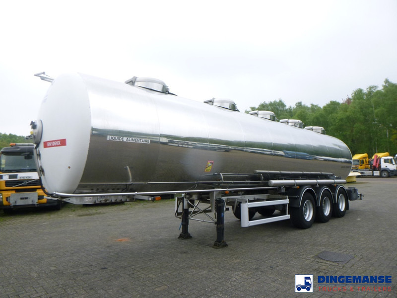 Tankauflieger MAISONNEUVE Food tank inox 31.8 m3 / 5 comp: das Bild 1