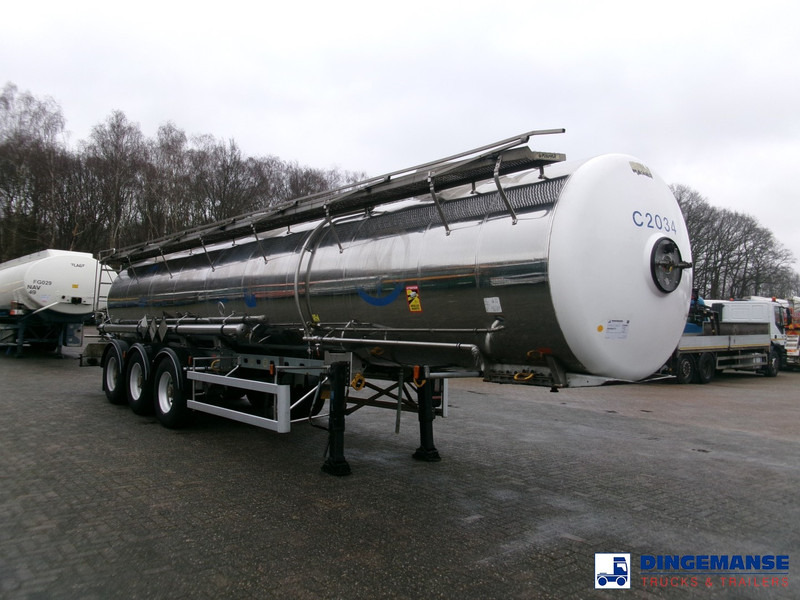 Magyar Chemical tank inox 22.5 m3 / 1 comp ADR 29-05-2024 - Tankauflieger: das Bild 2 Magyar Chemical tank inox 22.5 m3 / 1 comp ADR 29-05-2024 - Tankauflieger: das Bild 2