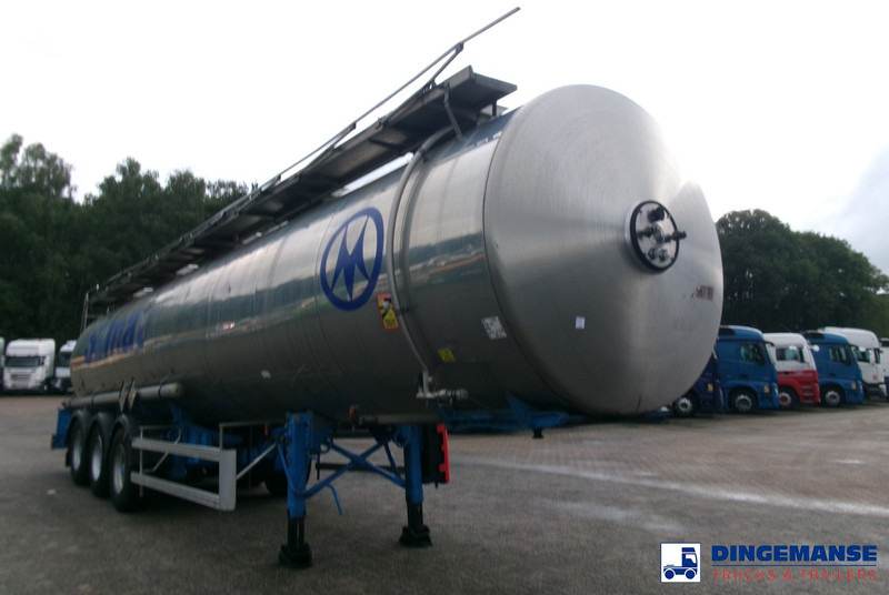 Magyar Chemical tank inox 32.5m3 / 1 comp - Tankauflieger: das Bild 2 Magyar Chemical tank inox 32.5m3 / 1 comp - Tankauflieger: das Bild 2
