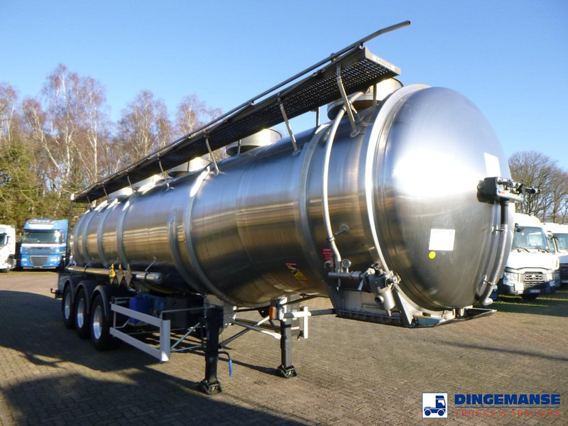 Magyar Chemical tank inox 34.5 m3 / 1 comp - Tankauflieger: das Bild 2 Magyar Chemical tank inox 34.5 m3 / 1 comp - Tankauflieger: das Bild 2