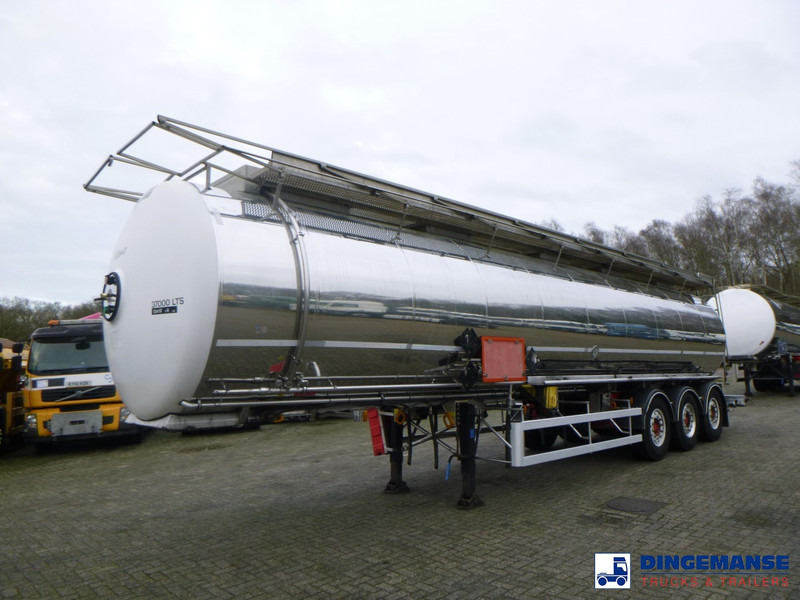 Magyar Chemical tank inox L4BH 37.4 m3 / 1 comp - Tankauflieger: das Bild 1 Magyar Chemical tank inox L4BH 37.4 m3 / 1 comp - Tankauflieger: das Bild 1