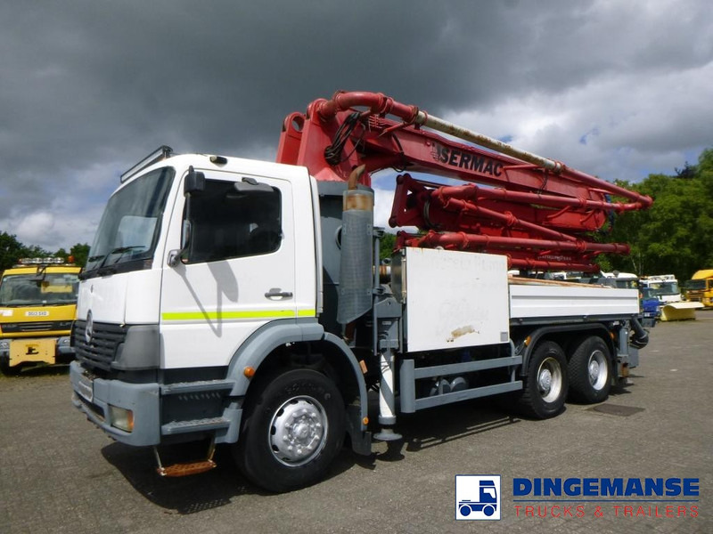 Mercedes-Benz Atego 6x4 Sermac SCL120 concrete pump - Betonpumpe: das Bild 1 Mercedes-Benz Atego 6x4 Sermac SCL120 concrete pump - Betonpumpe: das Bild 1