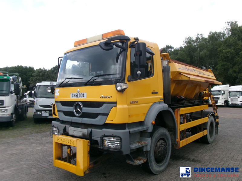 Mercedes-Benz Axor 1824 4x4 RHD salt spreader / gritter - Schneeräumfahrzeug: das Bild 1 Mercedes-Benz Axor 1824 4x4 RHD salt spreader / gritter - Schneeräumfahrzeug: das Bild 1