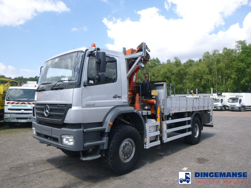 Mercedes-Benz Axor 1829 4x4 RHD + Atlas 85.2 A5L - Autokran: das Bild 1 Mercedes-Benz Axor 1829 4x4 RHD + Atlas 85.2 A5L - Autokran: das Bild 1