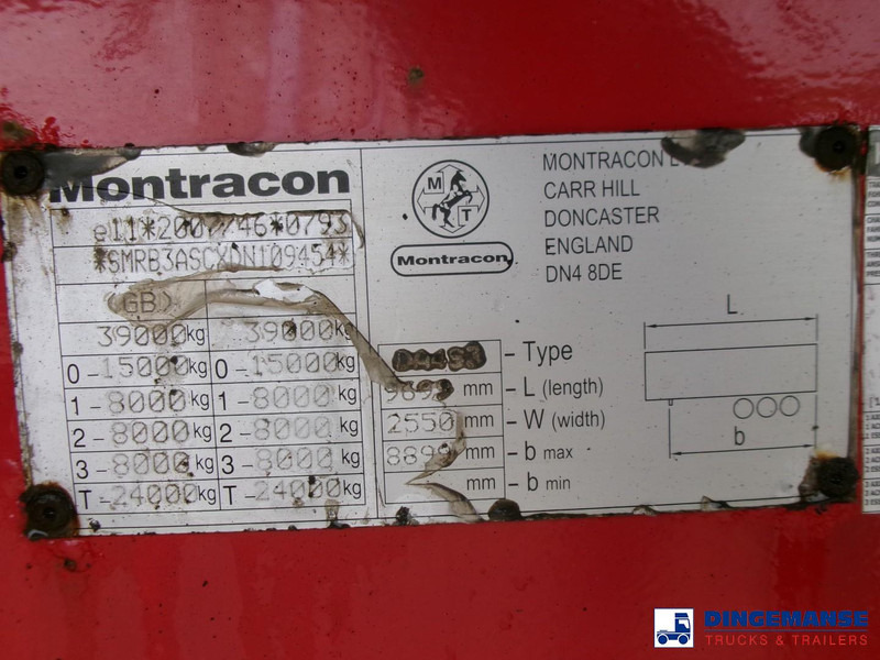 Kipper Auflieger Montracon Tipper trailer alu 55 m3 + tarpaulin: das Bild 11 Kipper Auflieger Montracon Tipper trailer alu 55 m3 + tarpaulin: das Bild 11