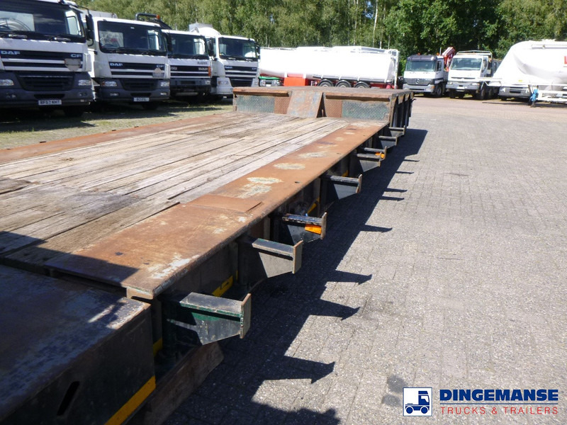 Tieflader Auflieger Nooteboom 3-axle lowbed trailer 33 t / extendable 8.5 m: das Bild 9