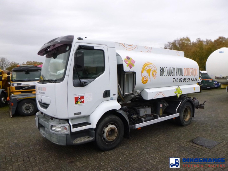 Renault Midlum 220 dci 4x2 fuel tank 10.5 m3 / 4 comp - Tankwagen: das Bild 1 Renault Midlum 220 dci 4x2 fuel tank 10.5 m3 / 4 comp - Tankwagen: das Bild 1