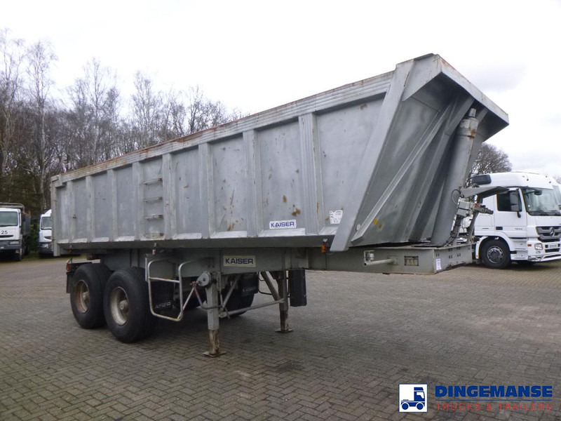 Robuste Kaiser Tipper trailer steel 24 m3 + tarpaulin - Kipper Auflieger: das Bild 2 Robuste Kaiser Tipper trailer steel 24 m3 + tarpaulin - Kipper Auflieger: das Bild 2