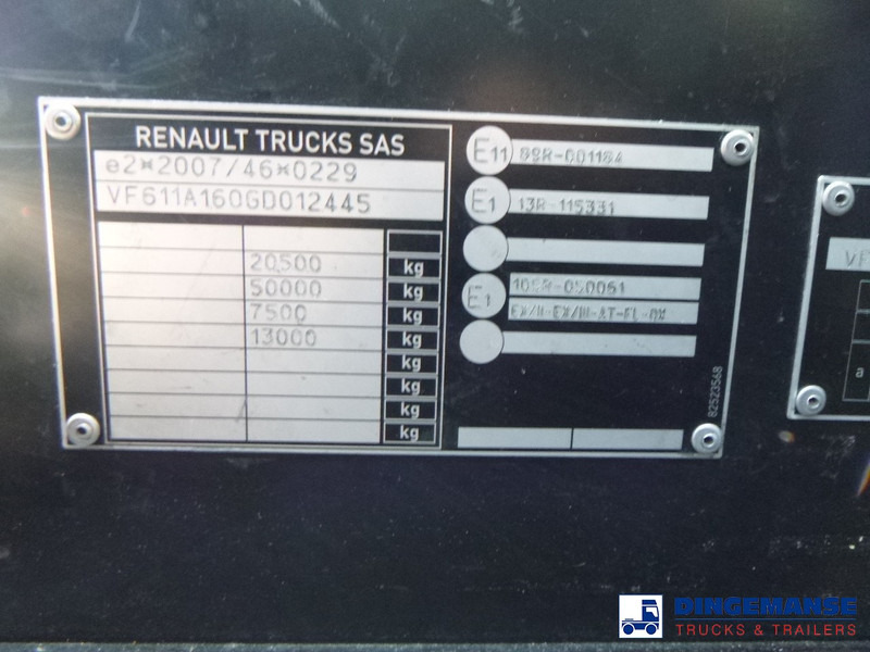 Sattelzugmaschine Renault T 460 4x2 Euro 6 + PTO + ADR: das Bild 10