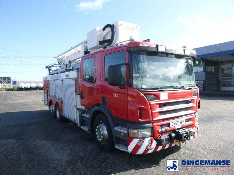 Scania P310 6x2 RHD fire truck + pump, ladder & manlift - Feuerwehrfahrzeug: das Bild 2 Scania P310 6x2 RHD fire truck + pump, ladder & manlift - Feuerwehrfahrzeug: das Bild 2