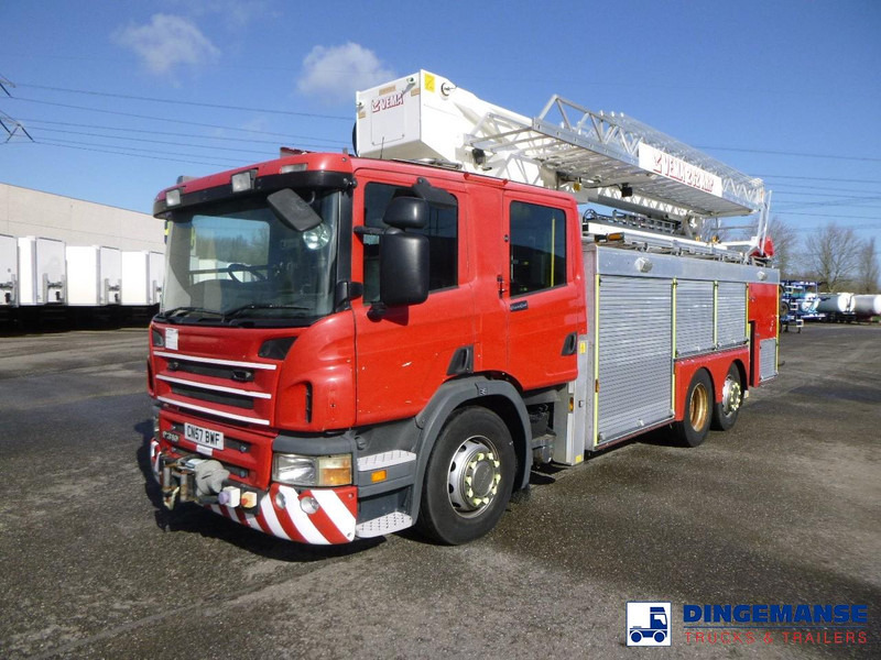 Scania P310 6x2 RHD fire truck + pump, ladder & manlift - Feuerwehrfahrzeug: das Bild 1 Scania P310 6x2 RHD fire truck + pump, ladder & manlift - Feuerwehrfahrzeug: das Bild 1