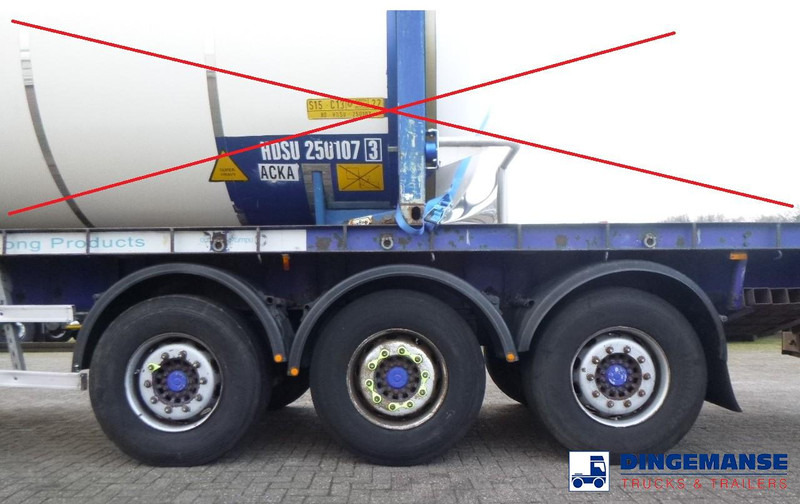 Tirsan 3 axle Platform trailer - Pritschenauflieger/ Plattformauflieger: das Bild 5 Tirsan 3 axle Platform trailer - Pritschenauflieger/ Plattformauflieger: das Bild 5