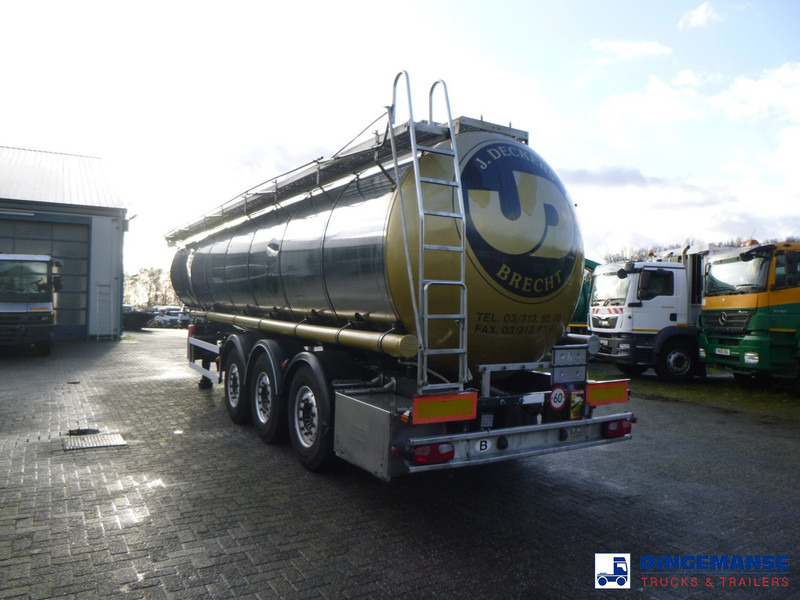 Van Hool Chemical tank inox 30 m3 / 1 comp ADR 12/03/2024 - Tankauflieger: das Bild 4 Van Hool Chemical tank inox 30 m3 / 1 comp ADR 12/03/2024 - Tankauflieger: das Bild 4