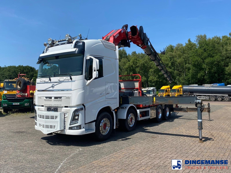 Volvo FH 550 8x4 Euro 6 + Copma 820.8 J6 - Autokran: das Bild 1 Volvo FH 550 8x4 Euro 6 + Copma 820.8 J6 - Autokran: das Bild 1