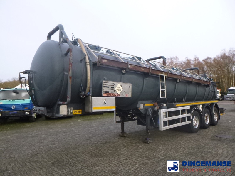 WHALE Vacuum tank inox 30 m3 / 1 comp + pump - Tankauflieger: das Bild 1 WHALE Vacuum tank inox 30 m3 / 1 comp + pump - Tankauflieger: das Bild 1