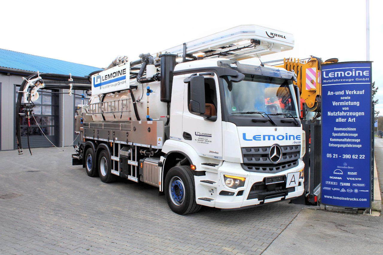 Mercedes-Benz AROCS 2546 6x2 Kroll 14m³ WRG Wasserrückgewinner - Saug-/ Spülfahrzeug: das Bild 1 Mercedes-Benz AROCS 2546 6x2 Kroll 14m³ WRG Wasserrückgewinner - Saug-/ Spülfahrzeug: das Bild 1