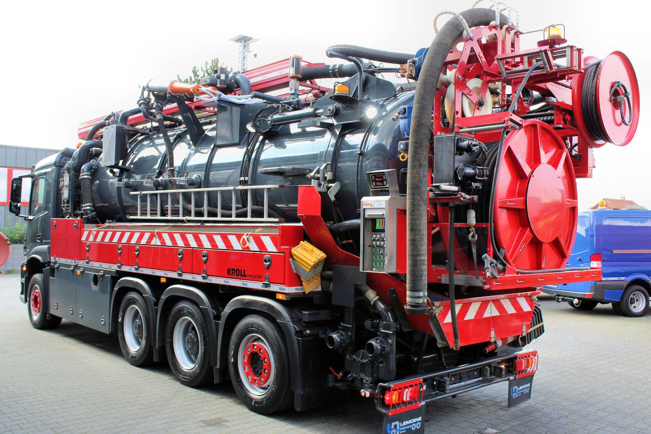 Mercedes-Benz AROCS 3246 8x4 Kroll 16m³ WRG Winterheizung -15C - Saug-/ Spülfahrzeug: das Bild 3 Mercedes-Benz AROCS 3246 8x4 Kroll 16m³ WRG Winterheizung -15C - Saug-/ Spülfahrzeug: das Bild 3