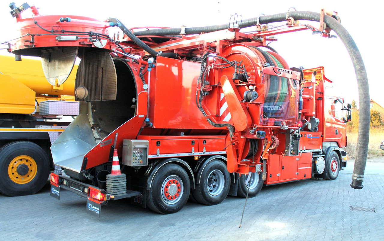 Scania R560 V8 8x4 Kroll 20m³ WRG 2x HD-Pumpe 620 Liter - Saug-/ Spülfahrzeug: das Bild 3 Scania R560 V8 8x4 Kroll 20m³ WRG 2x HD-Pumpe 620 Liter - Saug-/ Spülfahrzeug: das Bild 3