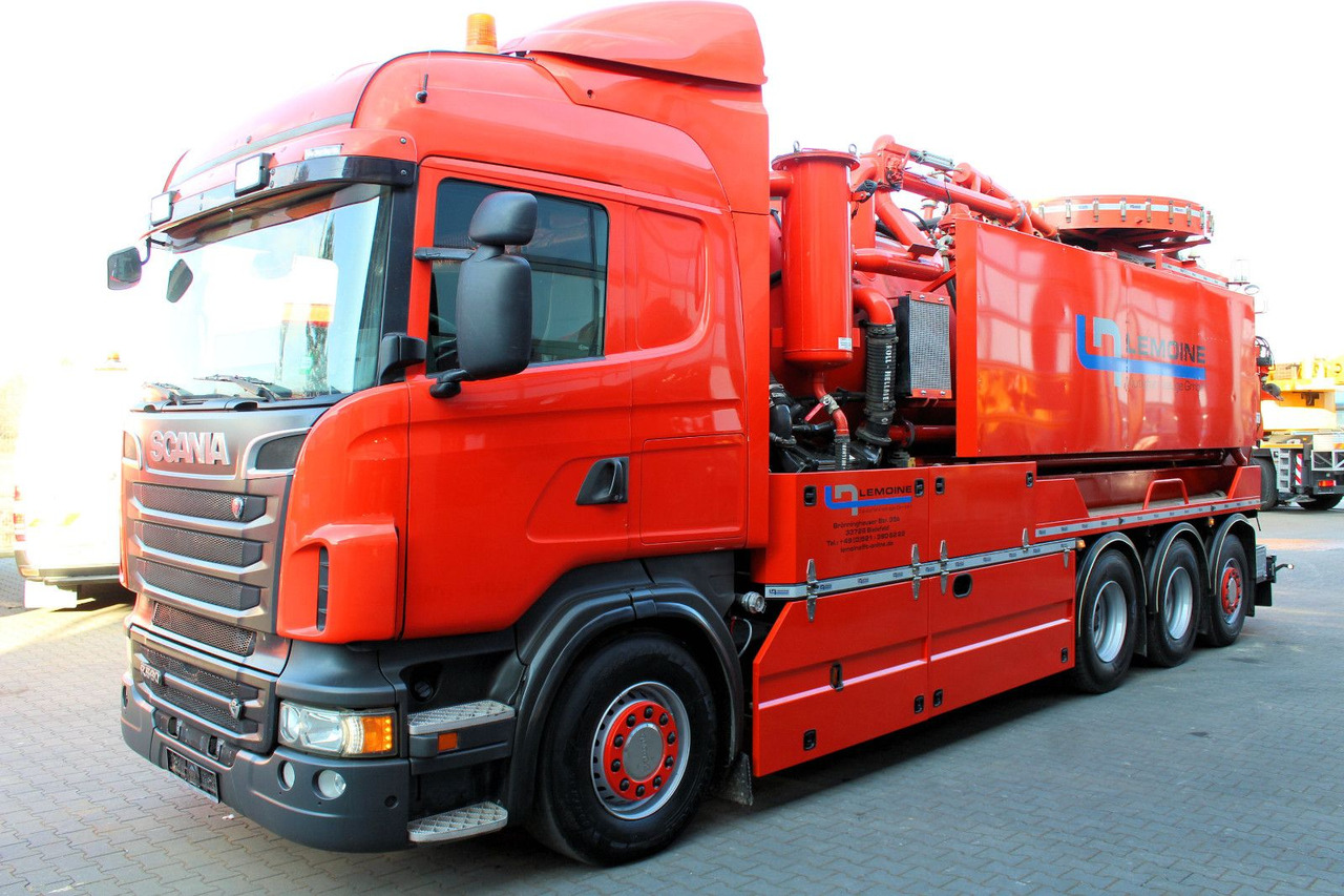 Scania R560 V8 8x4 Kroll 20m³ WRG 2x HD-Pumpe 620 Liter - Saug-/ Spülfahrzeug: das Bild 4 Scania R560 V8 8x4 Kroll 20m³ WRG 2x HD-Pumpe 620 Liter - Saug-/ Spülfahrzeug: das Bild 4