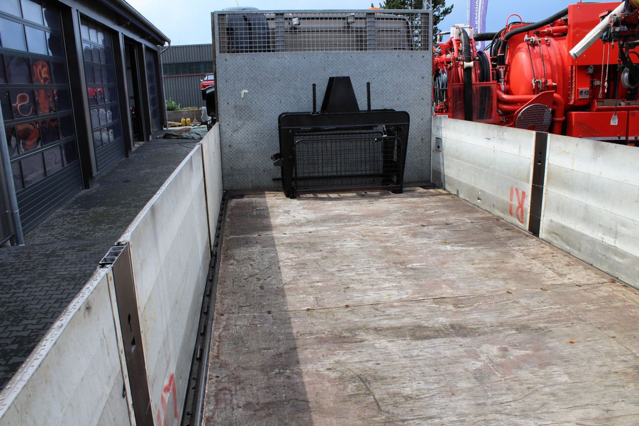 Pritsche LKW, Autokran Volvo FM 420 6x2 Container-Pritsche+Kran PK 34.002+JIB: das Bild 12
