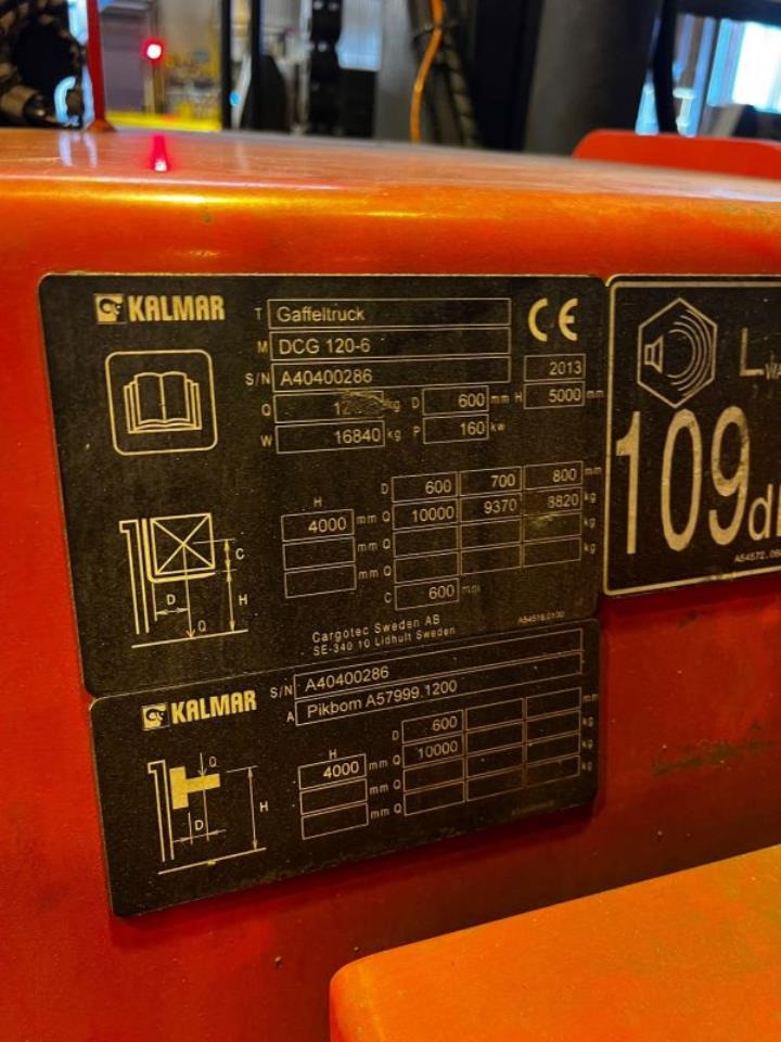 Kalmar DCG120-6 - Dieselstapler: das Bild 2 Kalmar DCG120-6 - Dieselstapler: das Bild 2