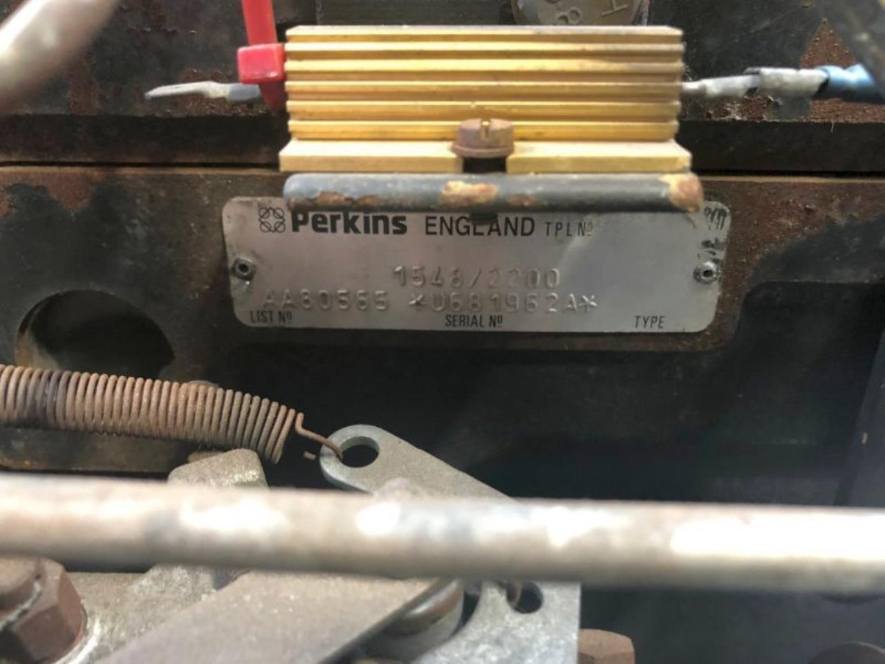Perkins 1104T - Motor: das Bild 3 Perkins 1104T - Motor: das Bild 3
