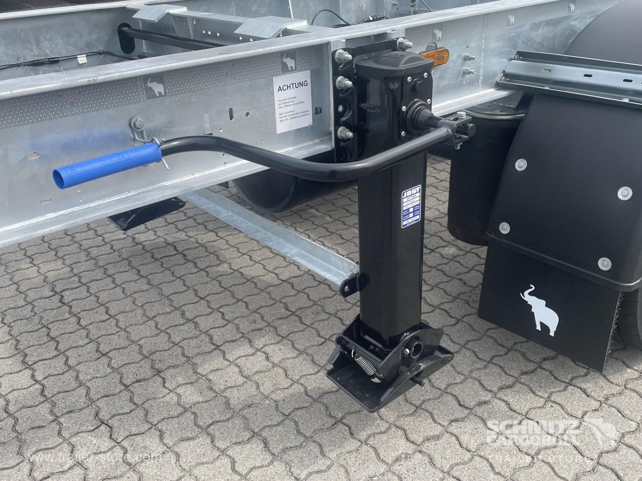 SCHMITZ Zentralachsanhänger Wechselfahrgestell Standard - Container/ Wechselfahrgestell Anhänger: das Bild 2 SCHMITZ Zentralachsanhänger Wechselfahrgestell Standard - Container/ Wechselfahrgestell Anhänger: das Bild 2