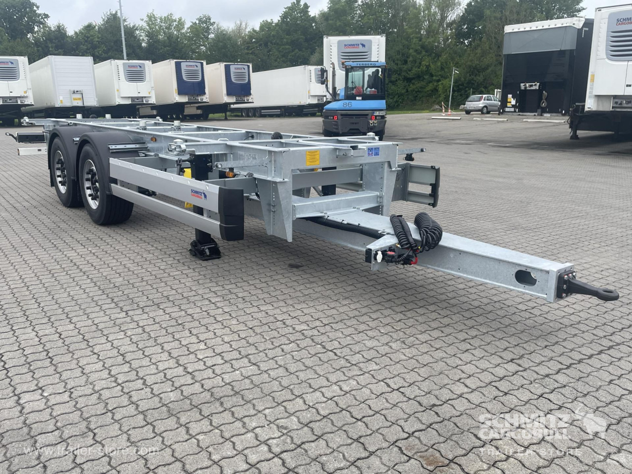 SCHMITZ Zentralachsanhänger Wechselfahrgestell Standard - Container/ Wechselfahrgestell Anhänger: das Bild 1 SCHMITZ Zentralachsanhänger Wechselfahrgestell Standard - Container/ Wechselfahrgestell Anhänger: das Bild 1