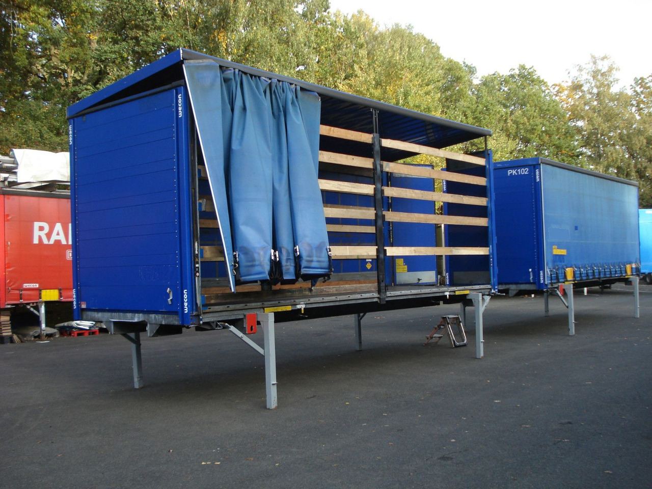 Wecon WPR 782 HD SGA 20 T NL Schwerlast Jumbo 7,82 - Planenaufbau: das Bild 2 Wecon WPR 782 HD SGA 20 T NL Schwerlast Jumbo 7,82 - Planenaufbau: das Bild 2