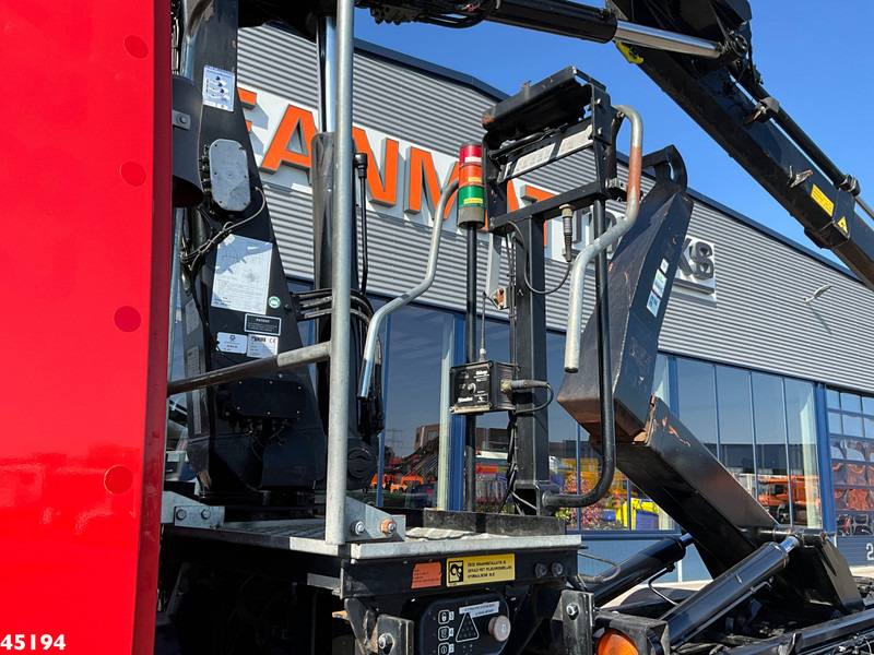Abrollkipper, Autokran DAF FA 75.290 ATI Hiab 11 Tonmeter laadkraan Just 84.508 km!: das Bild 13