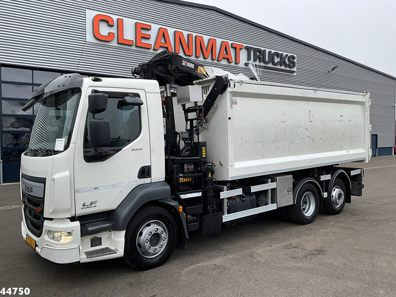 DAF FAN LF 220 Euro 6 Hiab 11 Tonmeter laadkraan Just 166.649 Km! - Kipper, Autokran: das Bild 2 DAF FAN LF 220 Euro 6 Hiab 11 Tonmeter laadkraan Just 166.649 Km! - Kipper, Autokran: das Bild 2