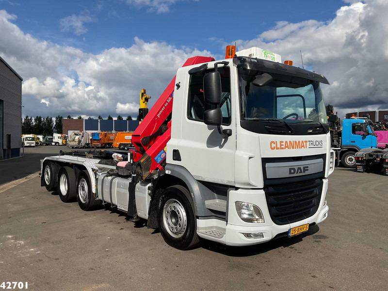 DAF FAQ CF 400 8x2 Euro 6 HMF 21 Tonmeter laadkraan - Abrollkipper, Autokran: das Bild 5 DAF FAQ CF 400 8x2 Euro 6 HMF 21 Tonmeter laadkraan - Abrollkipper, Autokran: das Bild 5
