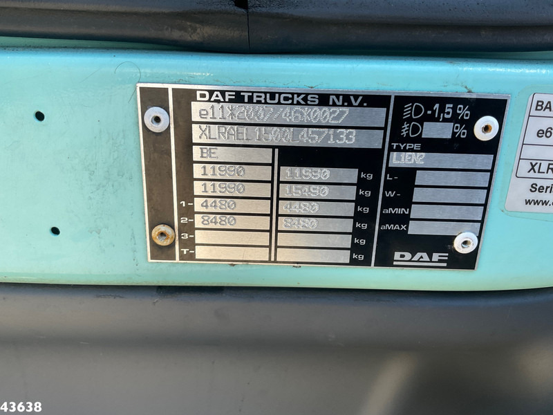 Abrollkipper DAF LF 180 Euro 6 14 Ton haakarmsysteem: das Bild 14