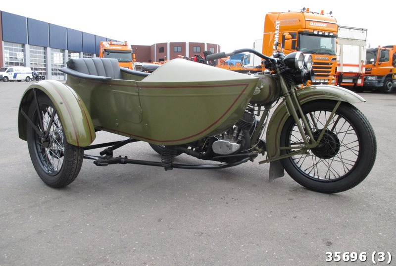 Harley-Davidson D 750 zijspan combinatie - Motorrad: das Bild 3 Harley-Davidson D 750 zijspan combinatie - Motorrad: das Bild 3