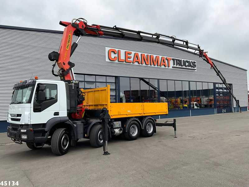 Iveco Stralis AD410T44 8x4 Palfinger 44 Tonmeter laadkraan + Fly-Jib Just 222.398 km! - Autokran: das Bild 1 Iveco Stralis AD410T44 8x4 Palfinger 44 Tonmeter laadkraan + Fly-Jib Just 222.398 km! - Autokran: das Bild 1