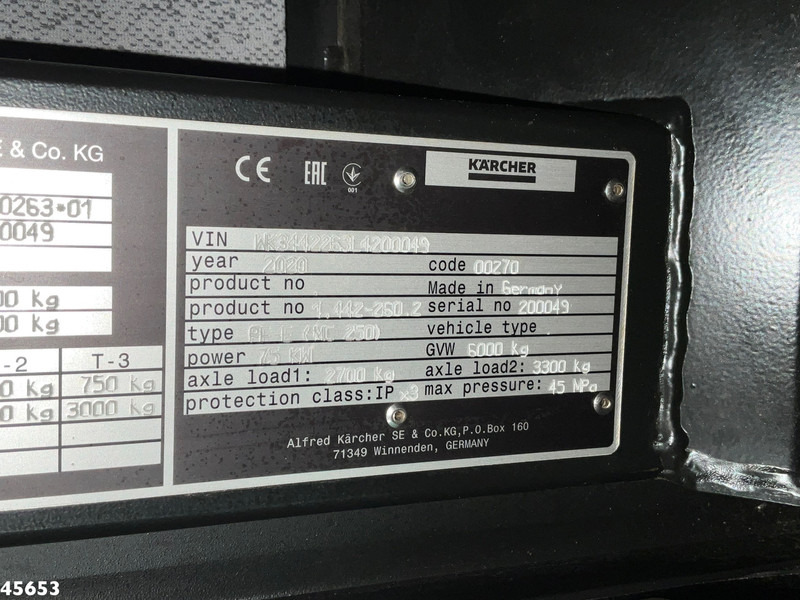 Kehrmaschine Kärcher MC 250 Just 16.579 km!: das Bild 16 Kehrmaschine Kärcher MC 250 Just 16.579 km!: das Bild 16