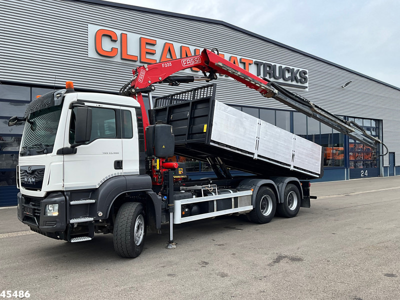 MAN TGS 33.460 6x4 Euro 6 Fassi 23 Tonmeter laadkraan Just 137.258 Km! - Kipper, Autokran: das Bild 1 MAN TGS 33.460 6x4 Euro 6 Fassi 23 Tonmeter laadkraan Just 137.258 Km! - Kipper, Autokran: das Bild 1