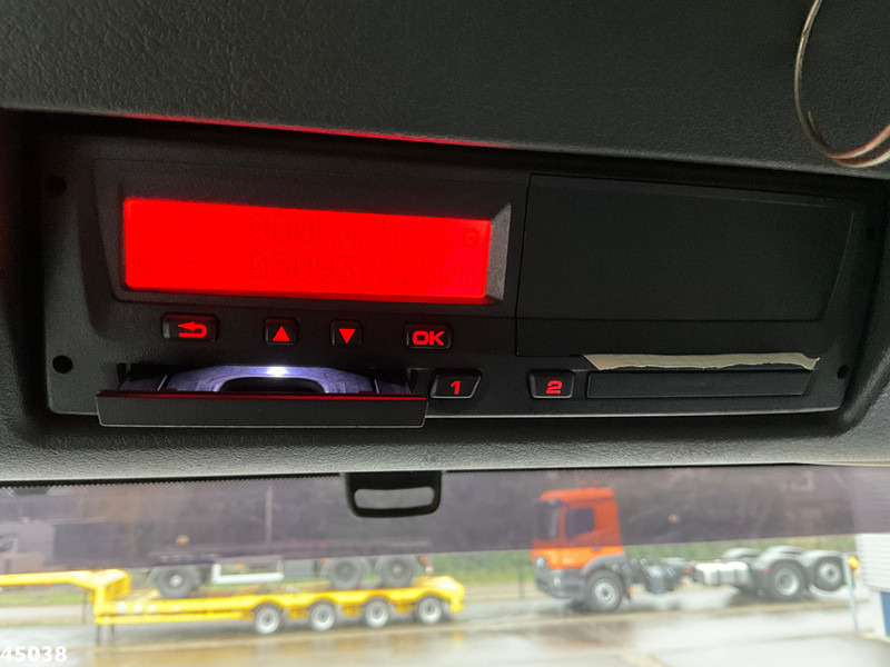 Abrollkipper, Autokran MAN TGS 35.400 8x4 Euro 6 HMF 16 Tonmeter Z-kraan: das Bild 20