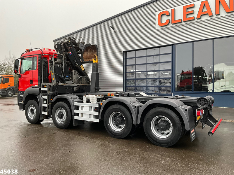 MAN TGS 35.400 8x6 Euro 6 HMF 16 Tonmeter Z-kraan - Abrollkipper, Autokran: das Bild 5 MAN TGS 35.400 8x6 Euro 6 HMF 16 Tonmeter Z-kraan - Abrollkipper, Autokran: das Bild 5
