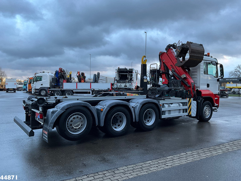 MAN TGS 35.440 8x4 HMF 16 Tonmeter Z-kraan - Abrollkipper: das Bild 4 MAN TGS 35.440 8x4 HMF 16 Tonmeter Z-kraan - Abrollkipper: das Bild 4